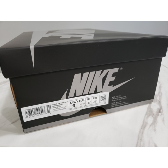 Nike Air Jordan 1 Retro Hi OG Women\'s Size 9 Black Grey SATIN SHADOW FD4810-010 main image 6